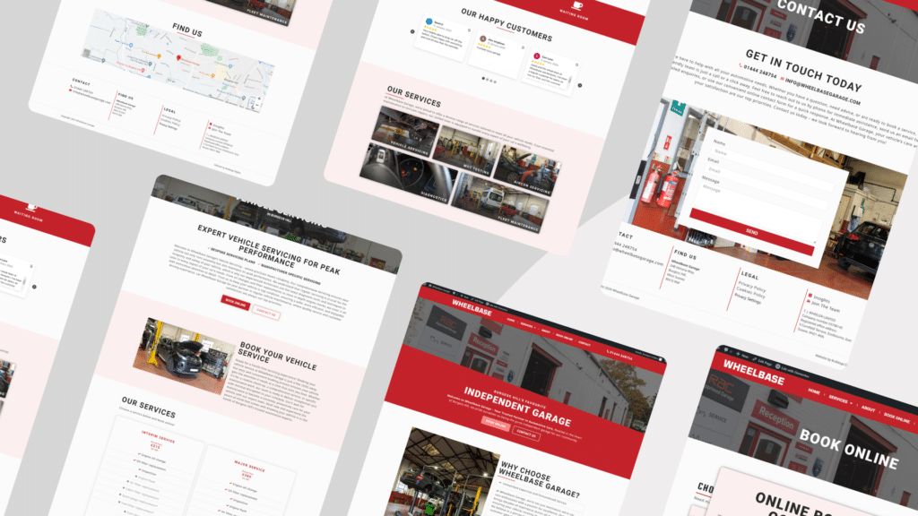 Wheelbase Garage Website Showcase